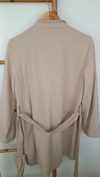 Sobretudo bege Trendyol Tamanho M