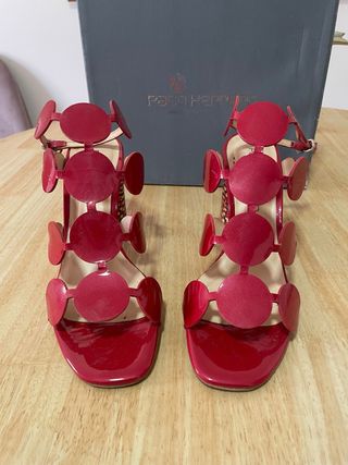 Sandalias Paco Herrero Tacon Mujer