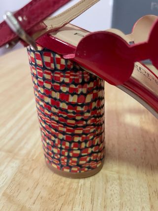 Sandalias Paco Herrero Tacon Mujer