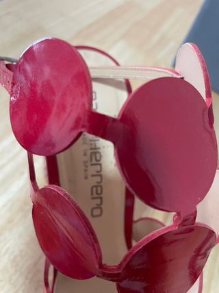 Sandalias Paco Herrero Tacon Mujer