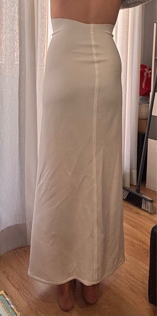 Cancán neopreno vestido recto