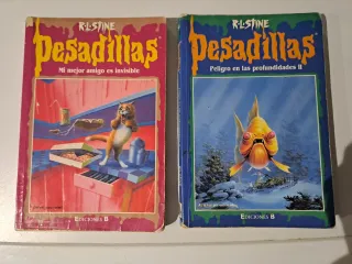 Libro Pesadillas Monstruos de Marte 40