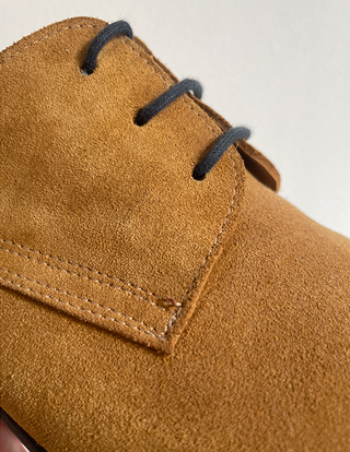 Zapatos Blucher Marrón Camel