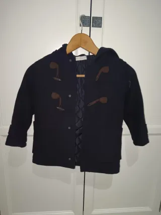 Cappotto nero per bambini