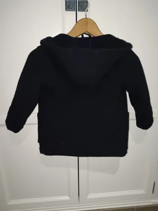 Cappotto nero per bambini