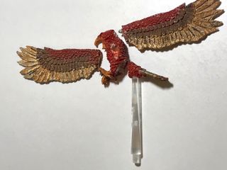 Figura Mago Silvano en Águila de Guerra, Metal