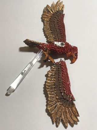 Figura Mago Silvano en Águila de Guerra, Metal