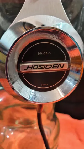 Auriculares HOSIDEN DH-54-S Plata y Negro