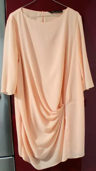 VESTO ROSA PÁLIDO ZARA