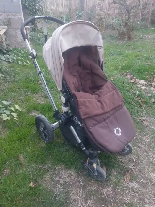 Carrito Bugaboo para piezas con saco de invierno