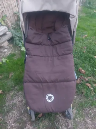 Carrito Bugaboo para piezas con saco de invierno