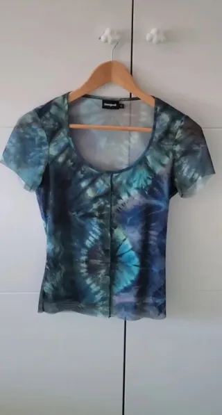 Camiseta Desigual Tie-Dye Manga Corta