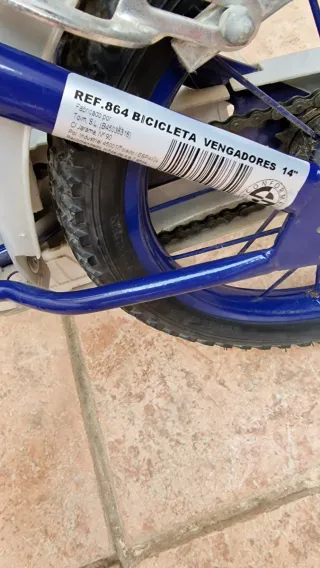 Bicicleta infantil Avengers