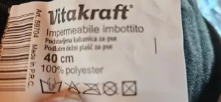 Impermeabile imbottito Vitakraft taglia 40