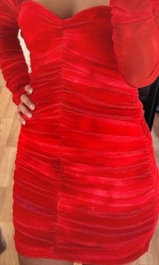 Vestido fiesta/cóctel Zara Talla M