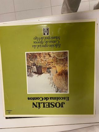 Vinilo Joselín Escolma de Contos