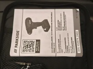 Aparafusadora Parkside 12V