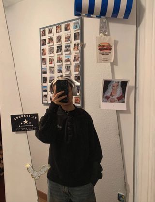 Sudadera Hollister Negra