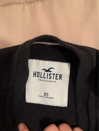 Sudadera Hollister Negra