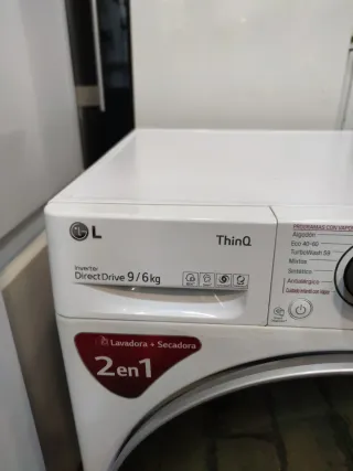 Lavadora Secadora LG ThinQ 9/6kg