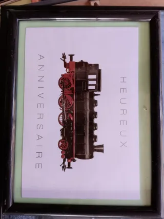 Colección cuadros trenes Albula