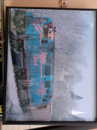 Colección cuadros trenes Albula