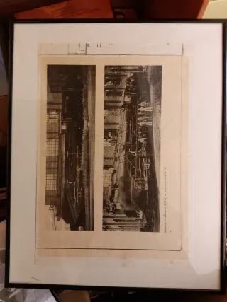 Colección cuadros trenes Albula