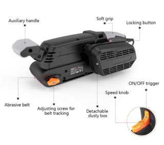 TACKLIFE PSFS2A Lijadora de Banda