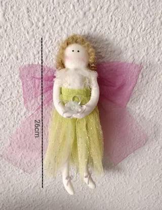 2 Muñecas de Tela Colgantes