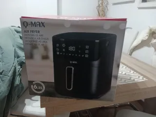 Freidora de aire Q-MAX negra