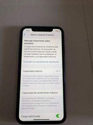 iPhone 11 128 GB Negro ¡OPORTUNIDAD!!