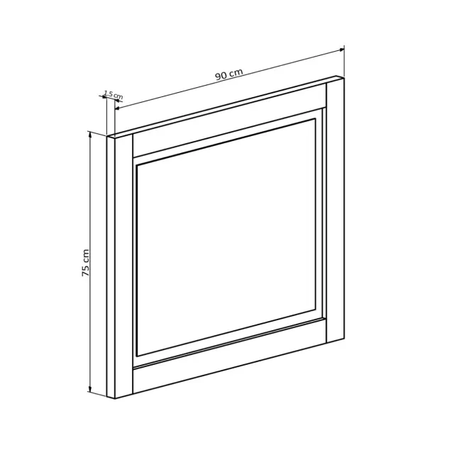 EN OFERTA! ESPEJO DE PARED KIARA