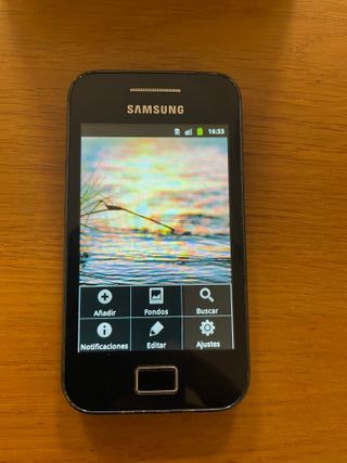 Móvil Samsung Galaxy Ace Negro
