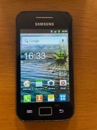 Móvil Samsung Galaxy Ace Negro