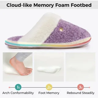 pantofole uomo donna INVERNALI ciabatte memory foa