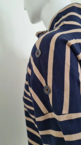 Camiseta Amichi cuello alto rayas Talla S