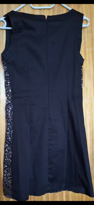 Vestido fiesta Blanco Talla S