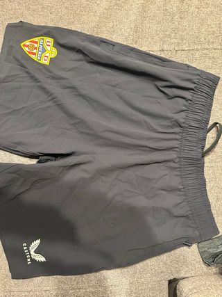 Bermuda y Polo Castore UD Almería Gris