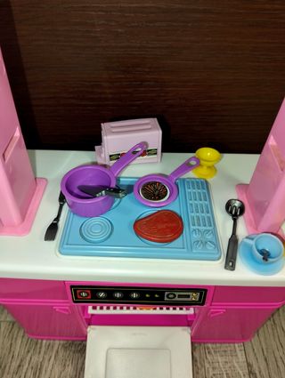 Cucina Barbie Playset anni 90 Coin cusine