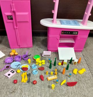 Cucina Barbie Playset anni 90 Coin cusine