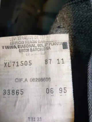 Chaqueta Vaquera Levi's Vintage