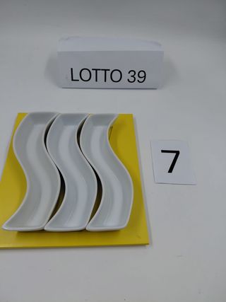 Antipastiera in legno e ceramica