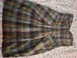 Pichi cuadros verde y multicolor