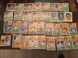 Lote de Cromos Valencia ed este años 89-90-91 a 93
