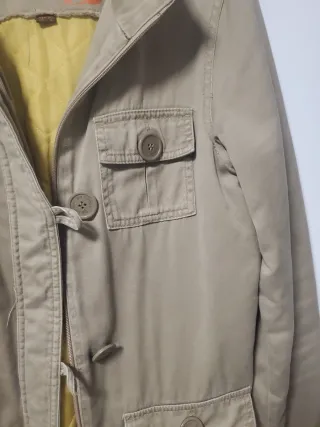 Parka Bsk Cotton Beige