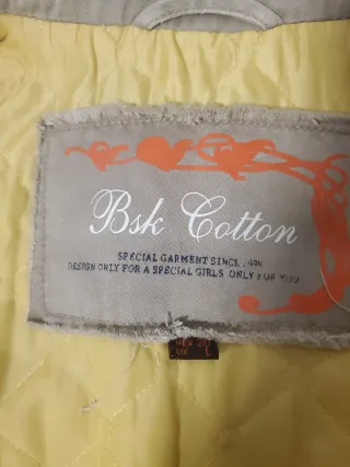 Parka Bsk Cotton Beige