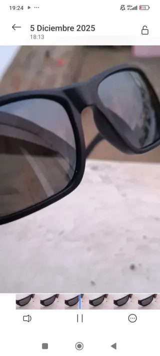 Gafas de sol Maui Jim Amberjack Negras/Marrones