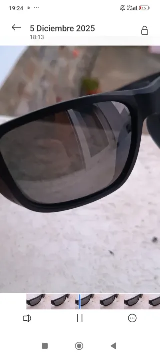 Gafas de sol Maui Jim Amberjack Negras/Marrones