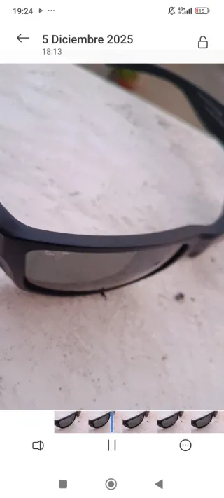 Gafas de sol Maui Jim Amberjack Negras/Marrones