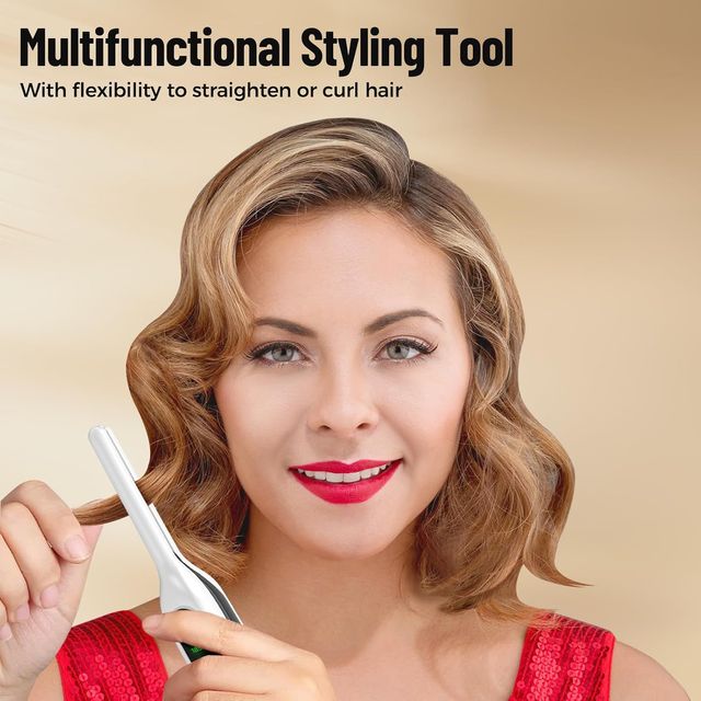 SUNMAY Voga Mini Plancha Pelo Inalámbrica